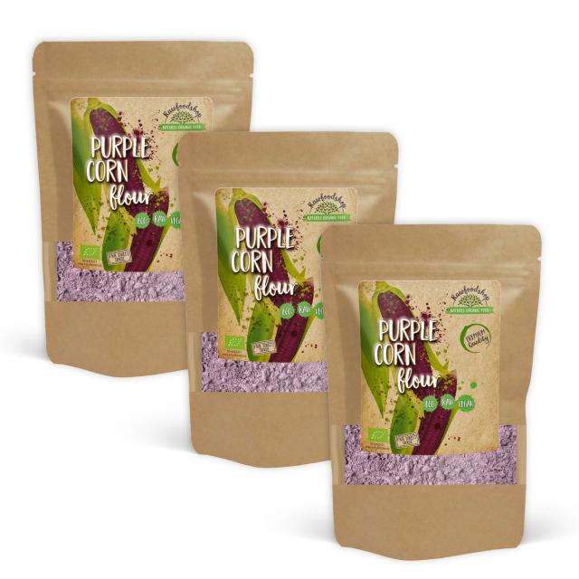 Purple Corn Jauhe LUOMU 500g x 3 pakettia