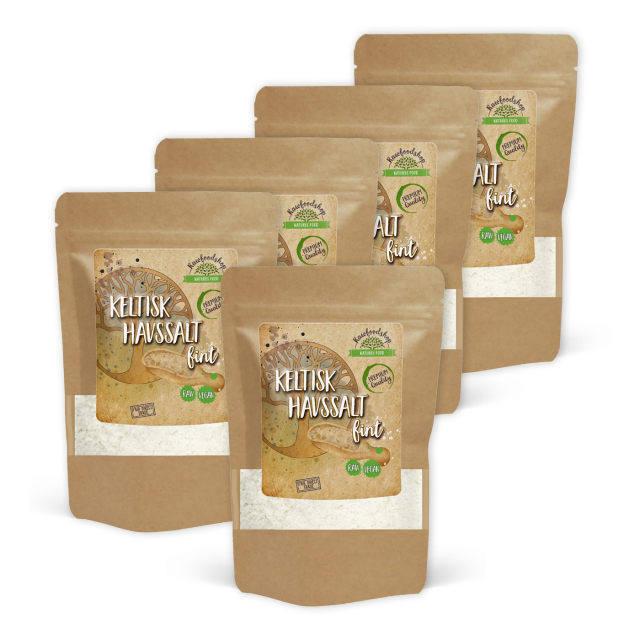 Celtic Merisuola Hieno 500g x 5 pakettia