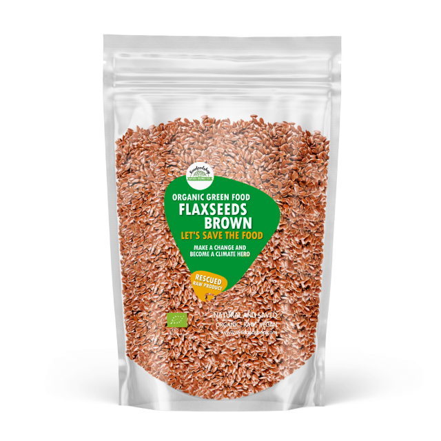 Pellavansiemenet Ruskea LUOMU 1kg