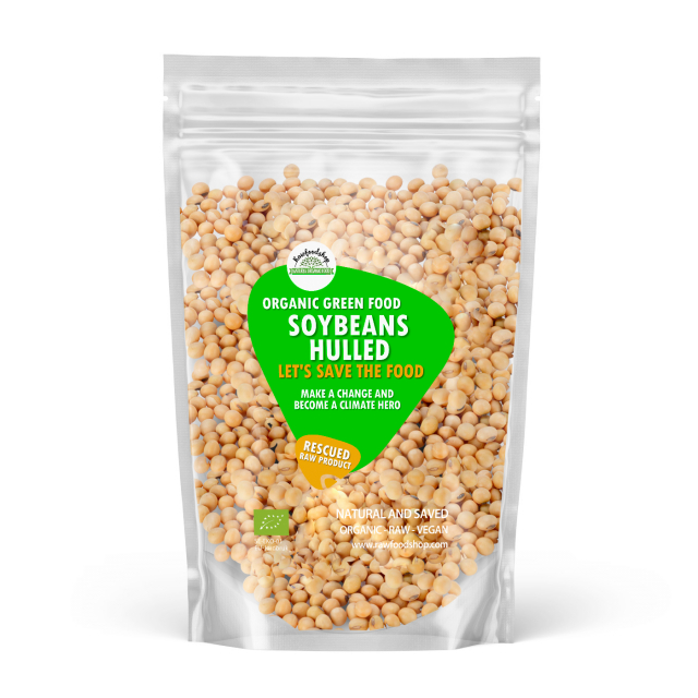 Soijapavut Kuoritut LUOMU 1kg