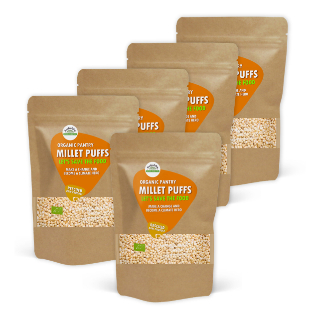 Hirssipuffit LUOMU 500g 5 kpl paketti