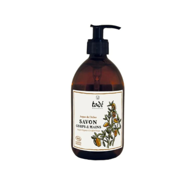 Nestemäinen Saippua Argan LUOMU 500ml