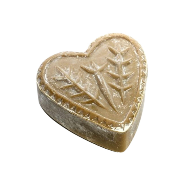 Alepposaippua Sydän Ruusun tuoksu 400 g