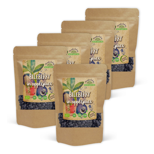 Mustikat LUOMU 100g x 5 pakettia