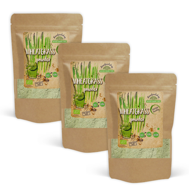Vehnänorasjauhe LUOMU 125g x 3 pakettia