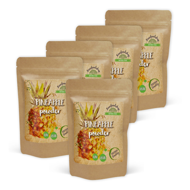Ananasjauhe 125g x 5 pakettia