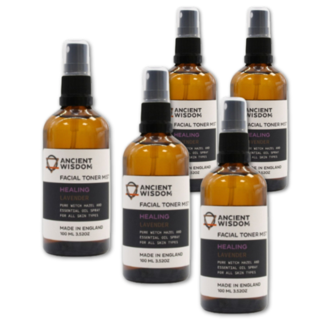 Face Mist Witch Hazel & Lavender 100ml x 5 kpl
