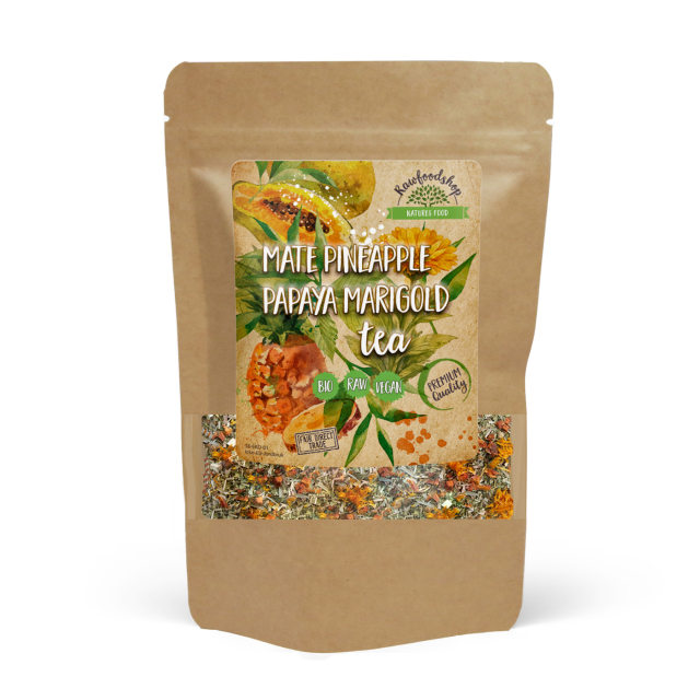 Ananas–papaija–kehäkukka matee LUOMU 70 g