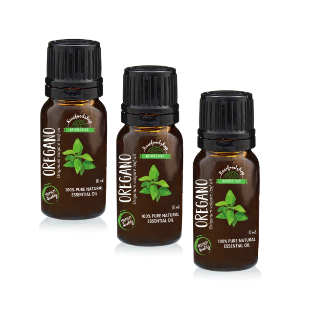 Oregano Eteerinen Öljy 10ml x 3 pulloa