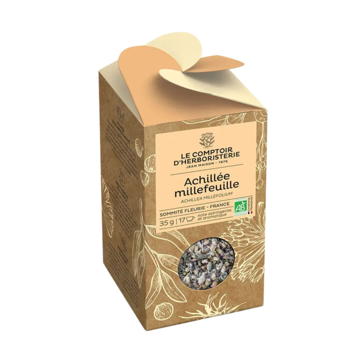 Yrttihauduke Achillea Siankärsämö LUOMU 35g ryhmässä Raaka-aineet / Juomat / Teet @ Rawfoodshop Scandinavia AB (0102_TM_1)