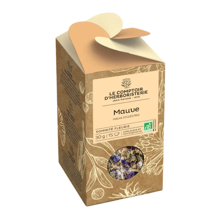 Yrttihauduke Malvan Kukinnot LUOMU 30g ryhmässä Raaka-aineet / Juomat / Teet @ Rawfoodshop Scandinavia AB (0291_TM_1)