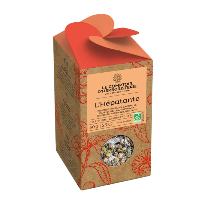 Yrttihauduke Hepatante LUOMU 50g ryhmässä Raaka-aineet / Juomat / Teet @ Rawfoodshop Scandinavia AB (0507_TM)