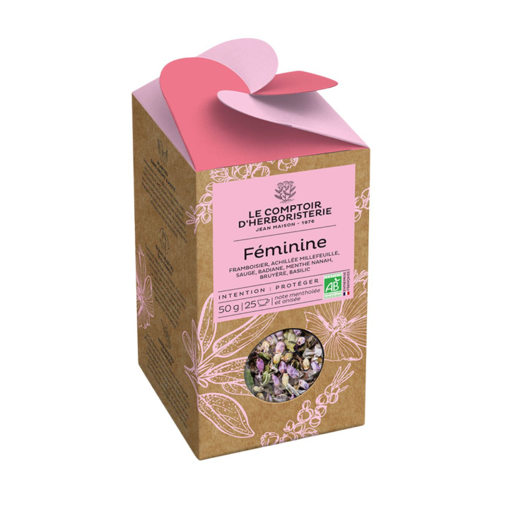 Yrttihauduke Feminine LUOMU 20x2,4g ryhmässä Raaka-aineet / Juomat / Teet @ Rawfoodshop Scandinavia AB (0546_TM)