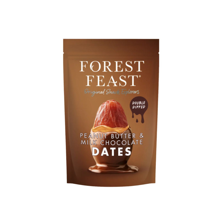 Taateleita Suklaassa & Maapähkinävoita 140g ryhmässä Raaka-aineet / Hedelmät & Marjat / Taatelit @ Rawfoodshop Scandinavia AB (05590)