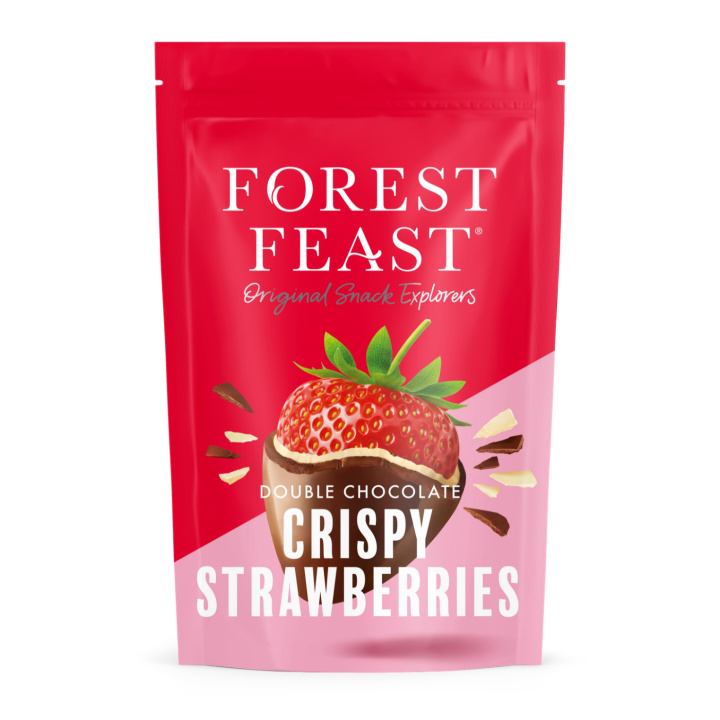 Mansikat Pakastekuivatut Tuplasuklaassa 100g ryhmässä Raaka-aineet / Karkkia & Suklaata / Välipalat @ Rawfoodshop Scandinavia AB (06277)