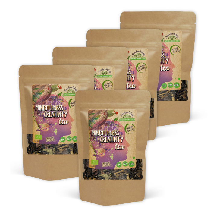 Mindfulness Creativity Tee LUOMU 50g x 5 pakettia ryhmässä Raaka-aineet / Juomat / Teet @ Rawfoodshop Scandinavia AB (106155-SET5)