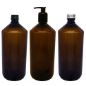 PET-pullo Ruskea 1000ml
