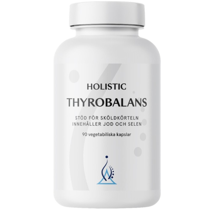 Holistic ThyroBalans 90 kapselia ryhmässä Ravintolisät / Mineraalit / Mineraalikompleksi @ Rawfoodshop Scandinavia AB (11540)