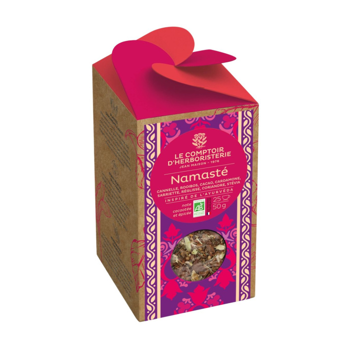 Yrttihauduke Namasté LUOMU 50g ryhmässä Raaka-aineet / Juomat / Teet @ Rawfoodshop Scandinavia AB (13177)