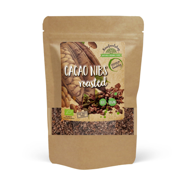 Kaakaonibsit Paahdetut LUOMU 1kg ryhmässä Raaka-aineet / Leipominen / Kaakaotuotteet @ Rawfoodshop Scandinavia AB (132510)