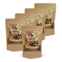 Kaakaonibsit Paahdetut LUOMU 500g x 5 pakettia