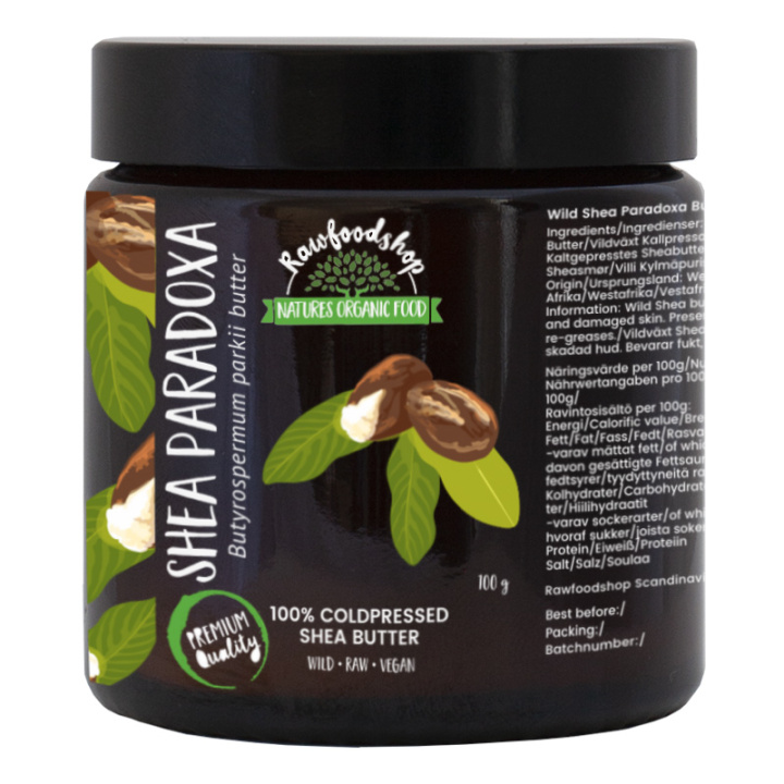 Sheavoi Paradoxa Villinä 100g ryhmässä Raaka-aineet / Ruokakomero / Voi & Kermaiset Levitteet @ Rawfoodshop Scandinavia AB (1400311)