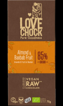 Suklaa Manteli & Baobab 85% LUOMU 70g