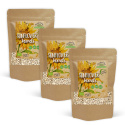 Auringonkukansiemenet LUOMU 1kg x 3 pakettia