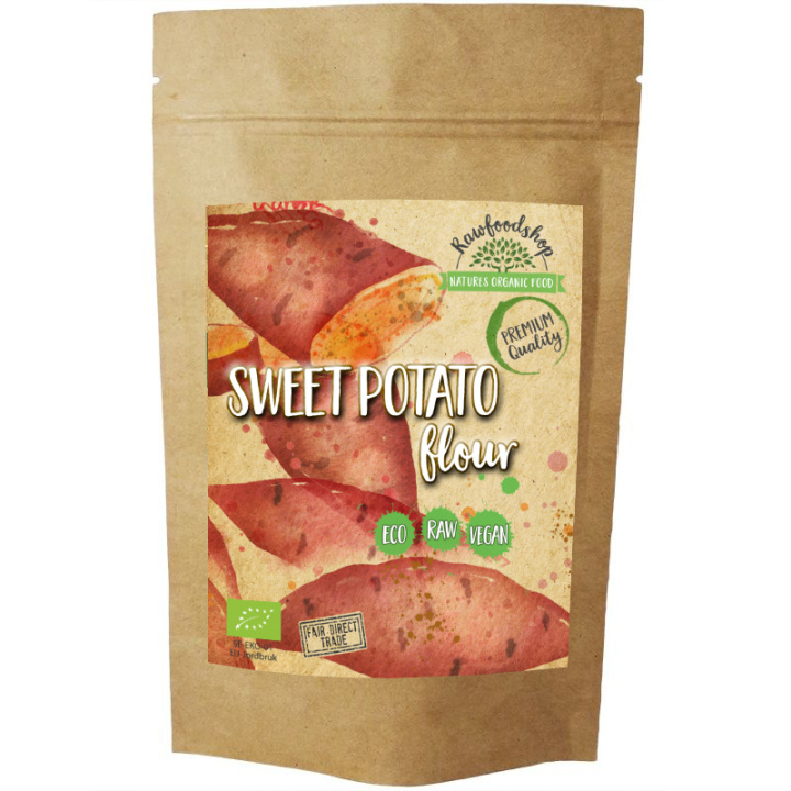 Bataattijauho LUOMU 250g ryhmässä Raaka-aineet / Leipominen / Jauhot @ Rawfoodshop Scandinavia AB (14411)