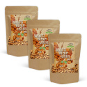 Saksanpähkinäpalat Premium RAW 250g x 3 pakettia
