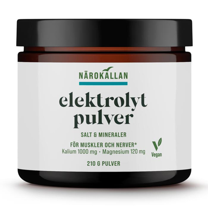Elektrolyyttijauhe 210g ryhmässä Ravintolisät / Mineraalit / Mineraalikompleksi @ Rawfoodshop Scandinavia AB (1756)