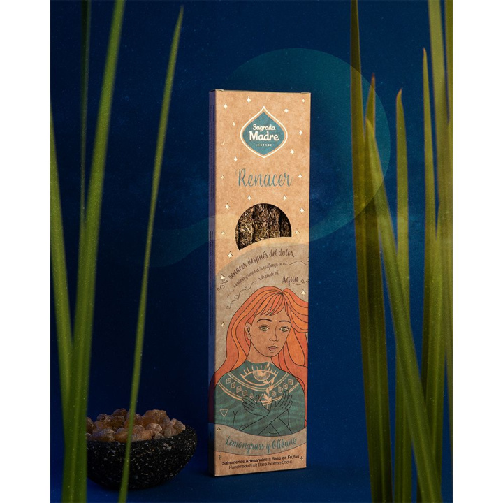 Water Element Sitruunaruoho & Frankincense suitsuketikkuja 6 kpl ryhmässä Koti & Sielu / Tunnelma & tuoksu / Suitsuke @ Rawfoodshop Scandinavia AB (182-01)