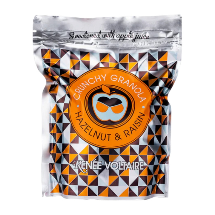 Crunchy Granola Hasselpähkinä & Rusina 500g ryhmässä Raaka-aineet / Ruokakomero / Granolaa, & Puuroa @ Rawfoodshop Scandinavia AB (1951)