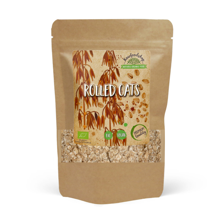 Kaurahiutaleet LUOMU 1kg ryhmässä Raaka-aineet / Leipominen / Viljat & Hiutaleet @ Rawfoodshop Scandinavia AB (205051)