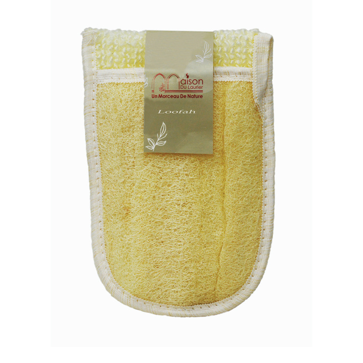 Loofah kaksipuolinen kuorintahanska ryhmässä OUTLET 20-80% @ Rawfoodshop Scandinavia AB (21458369)