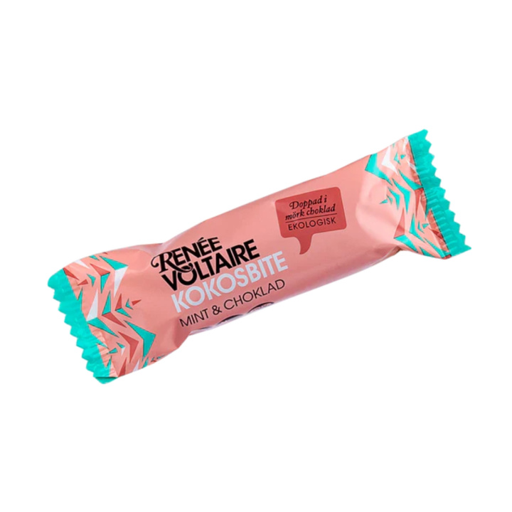 Kookospala Minttu & Suklaa LUOMU 40g ryhmässä Raaka-aineet / Karkkia & Suklaata / Suklaapatukat @ Rawfoodshop Scandinavia AB (2161)