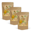 Pakastekuivattu Banaani Paloina LUOMU 100g x 3 pakettia