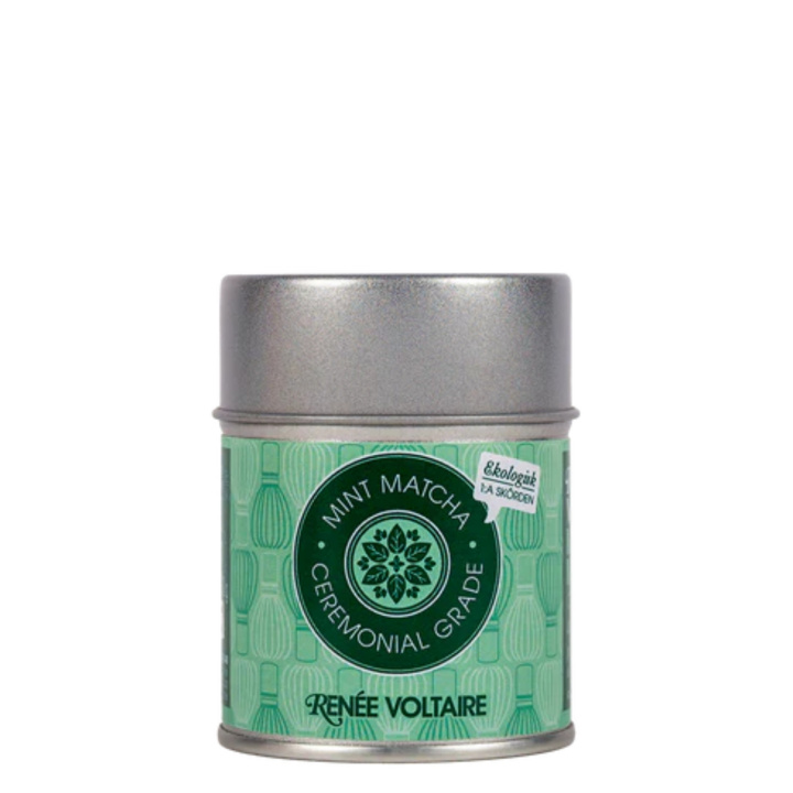 Mint Matcha Ceremonial Grade LUOMU 30g ryhmässä Raaka-aineet / Juomat / Teet @ Rawfoodshop Scandinavia AB (2395)