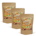 Vaniljalla Paahdetut Cashewpähkinät LUOMU 250g x 3 pakettia