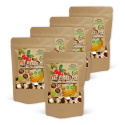 Pähkinä- & Hedelmäsekoitus Macadamia Karpalo Banaani LUOMU 500g x 5 pakettia
