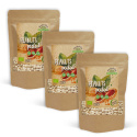 Maapähkinät Premium Kuoritut RAW LUOMU 1kg x 3 pakettia