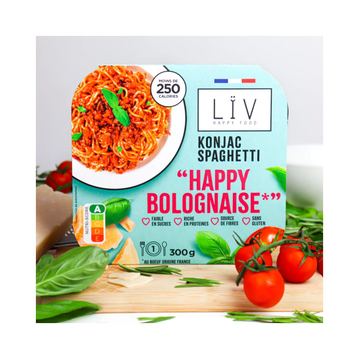 Ateria Konjac Spagettia jauhelihakastikkeella Vähäkalorinen 300g ryhmässä Raaka-aineet / Ruokakomero / Pasta & Nuudelit @ Rawfoodshop Scandinavia AB (3701268000395)
