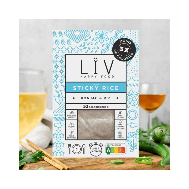 Shirataki Riisi Low Carb 200g ryhmässä Raaka-aineet / Ruokakomero / Riisi & Ohra @ Rawfoodshop Scandinavia AB (3701268000562)