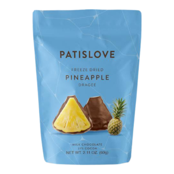 Pakastekuivattu Ananas Suklaassa 60 g ryhmässä Raaka-aineet / Hedelmät & Marjat / Ananas @ Rawfoodshop Scandinavia AB (40002627)