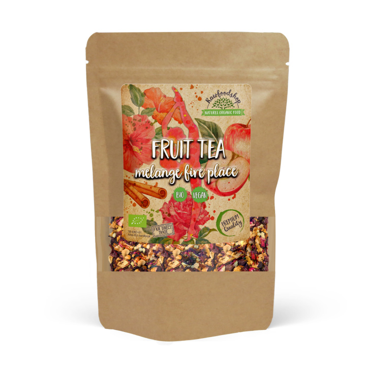 Hedelmätee Melange Fire Place LUOMU 50 g ryhmässä Raaka-aineet / Juomat / Teet @ Rawfoodshop Scandinavia AB (4002050)