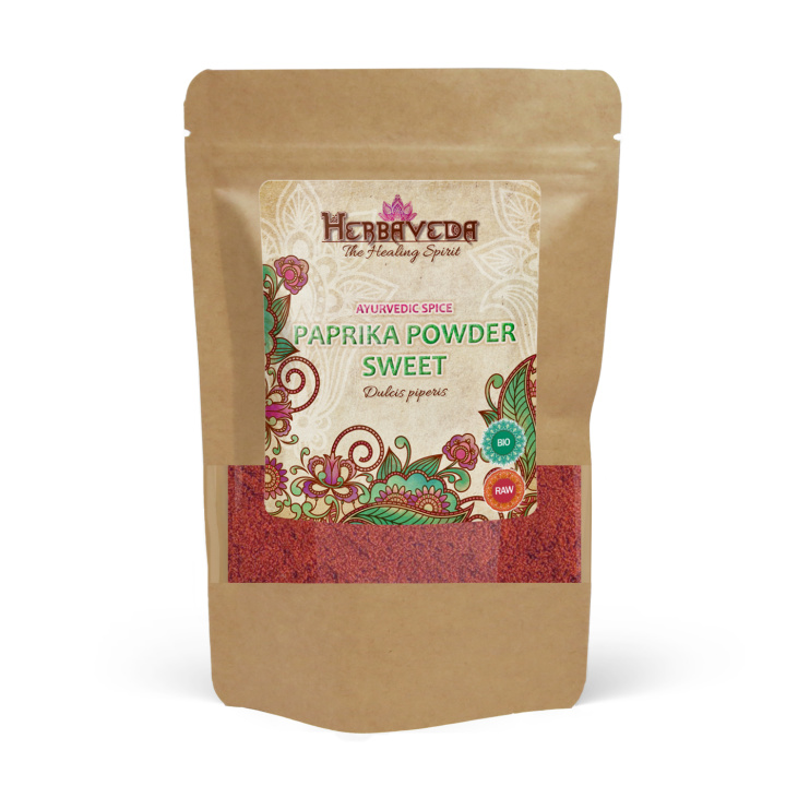 Paprikajauhe Mieto LUOMU 50g ryhmässä Raaka-aineet / Ruokakomero / Mausteet & Suola @ Rawfoodshop Scandinavia AB (406591)