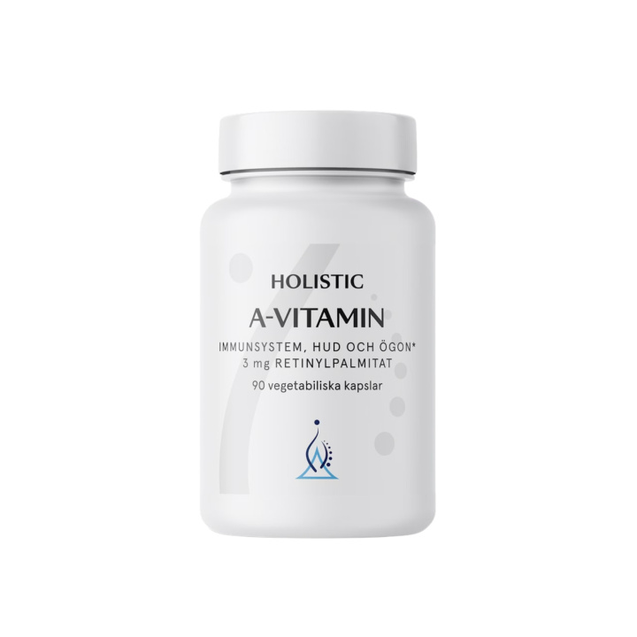 Holistic A-vitamin 3 mg 90 kapsler ryhmässä Ravintolisät / Vitamiinit / Muut vitamiinit @ Rawfoodshop Scandinavia AB (41150)