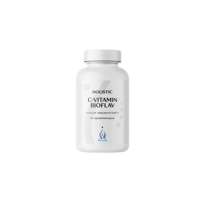 Holistic C-vitamiini Bioflav 90k ryhmässä Ravintolisät / Vitamiinit / C-vitamiini @ Rawfoodshop Scandinavia AB (4116)