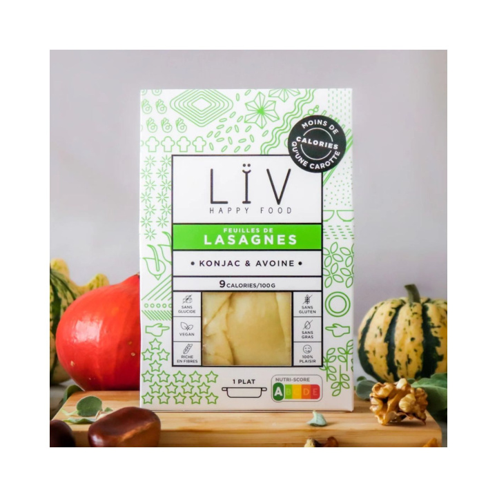 Shirataki Lasagnelevyt Low Carb 200g ryhmässä Raaka-aineet / Ruokakomero / Pasta & Nuudelit / Shiratakinuudelit @ Rawfoodshop Scandinavia AB (41173007794325)