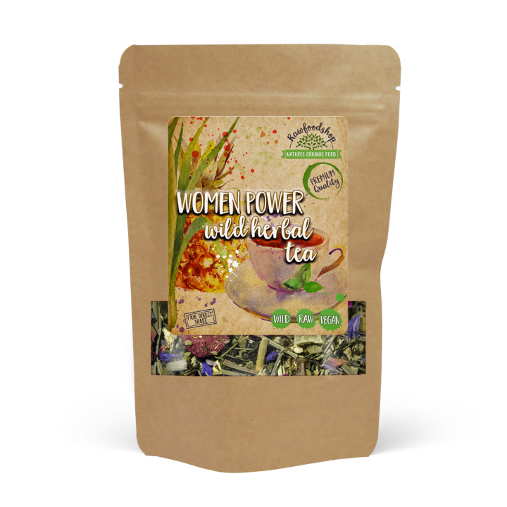Women Power Villi Yrttitee 100g ryhmässä Raaka-aineet / Juomat / Teet @ Rawfoodshop Scandinavia AB (43170)